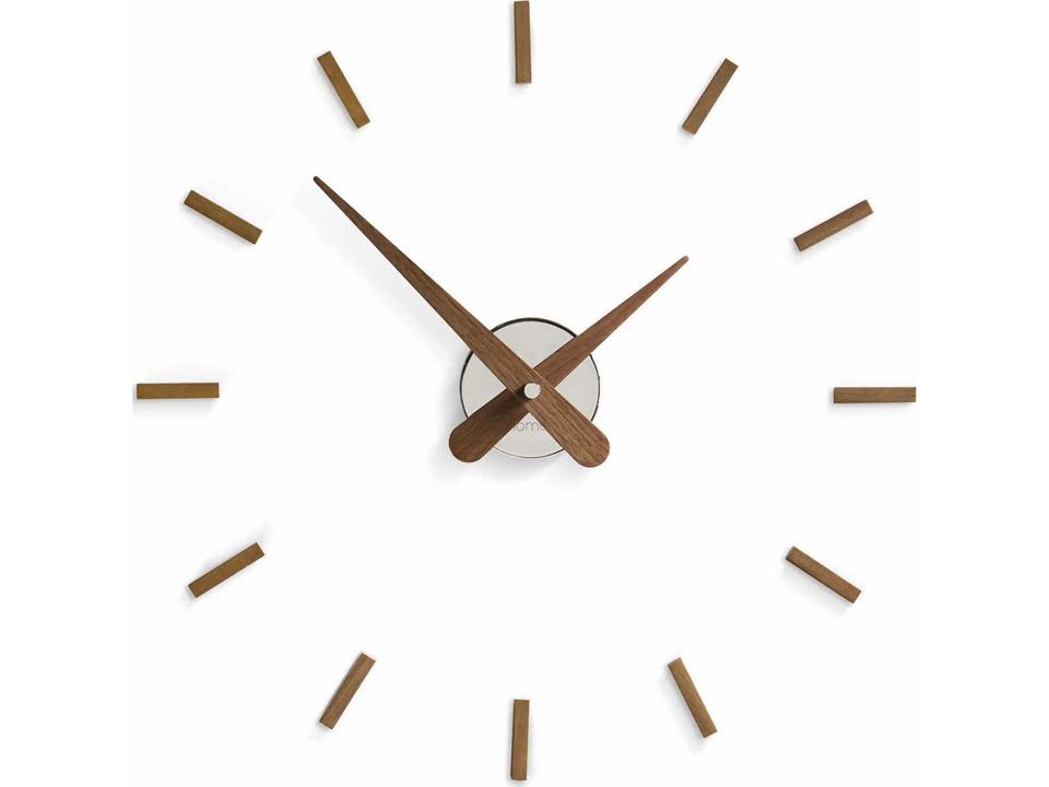 Sunset Minimalist Walnut Wall Clock with German UTS Mechanism