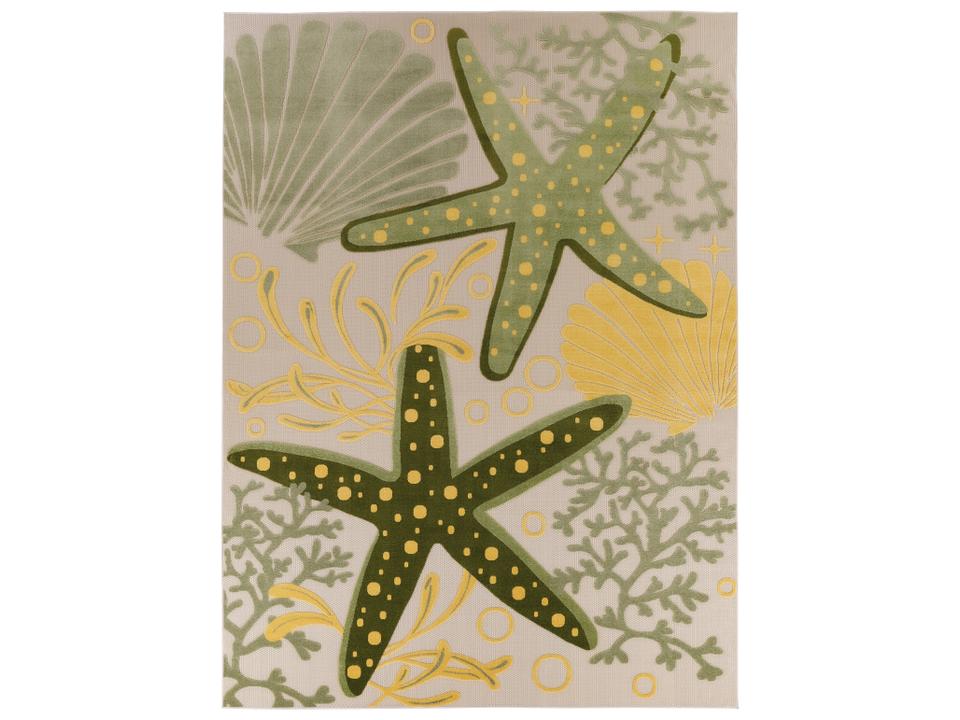 Aloha ALH24 Blue Grey Indoor Outdoor Area Rug