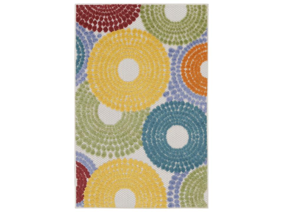 Aloha ALH29 Multicolor Geometric Indoor Outdoor Area Rug