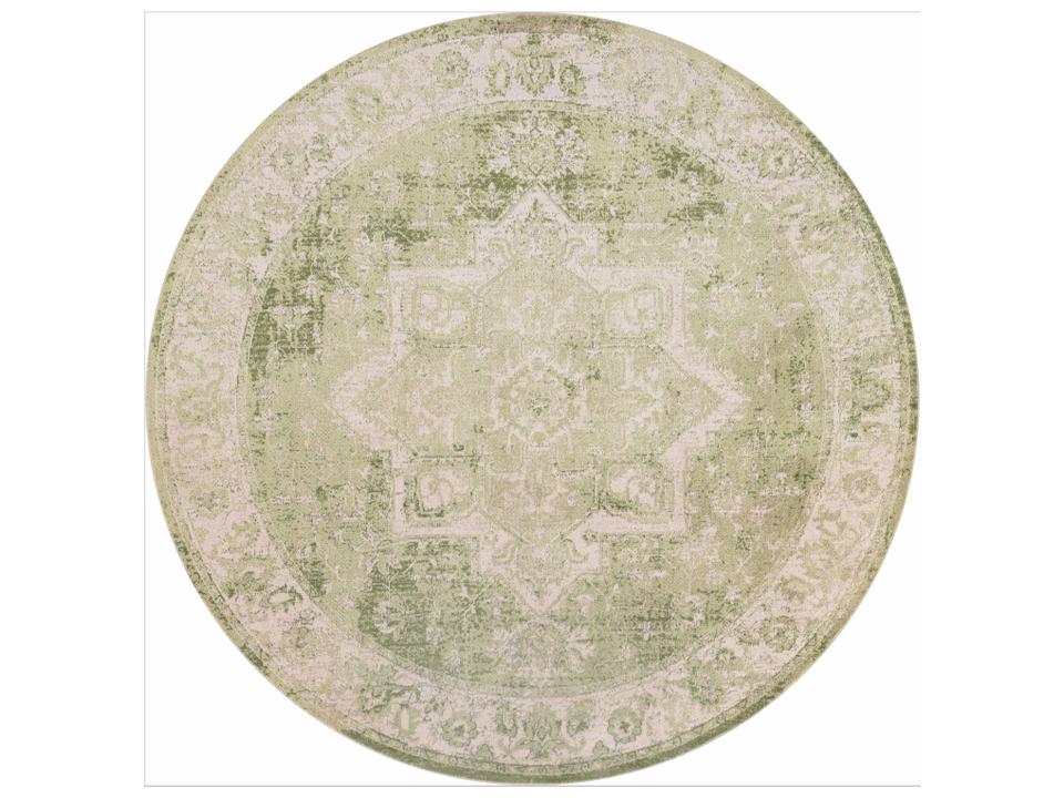 Astra Machine Washable Bordered Area Rug with Low Pile