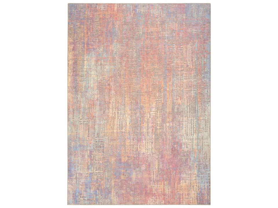 Botanical Washables Abstract Area Rug in Multicolor