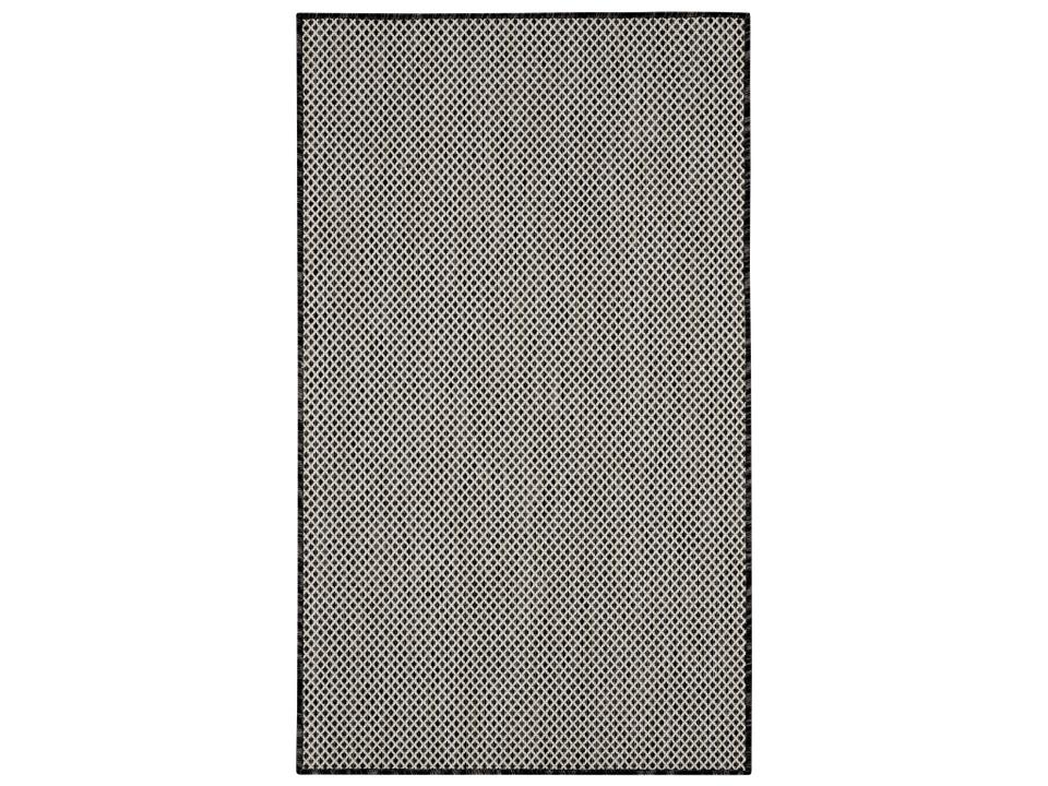 Courtyard Geometric Indoor Outdoor Area Rug