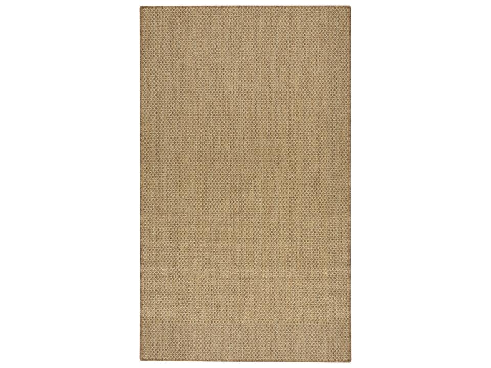 Courtyard COU01 Jute Ivory Indoor Outdoor Geometric Area Rug