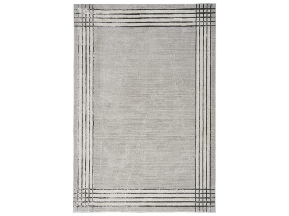Desire DSR01 Grey Silver Modern Abstract Area Rug