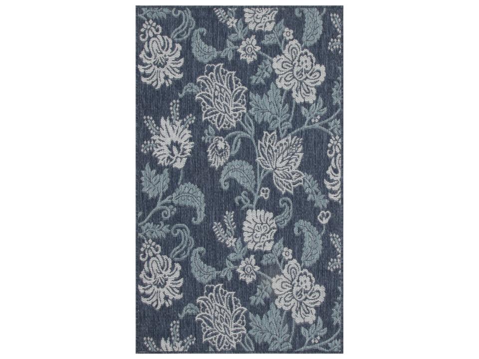 Garden Oasis Floral Indoor Outdoor Area Rug