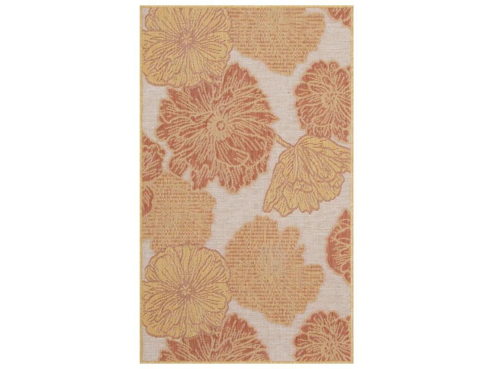 Garden Oasis Indoor Outdoor Floral Area Rug