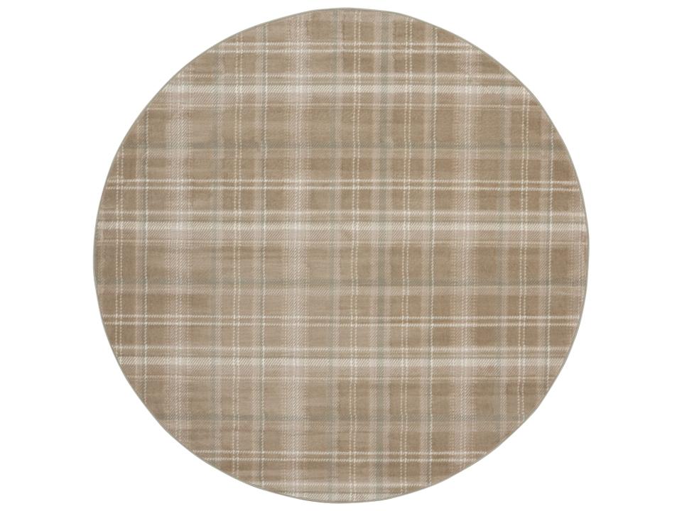 Grafix Striped Indoor Area Rug in Taupe