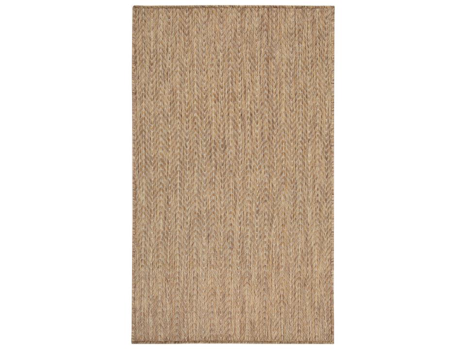 Horizon Indoor Outdoor Chevron Area Rug Natural