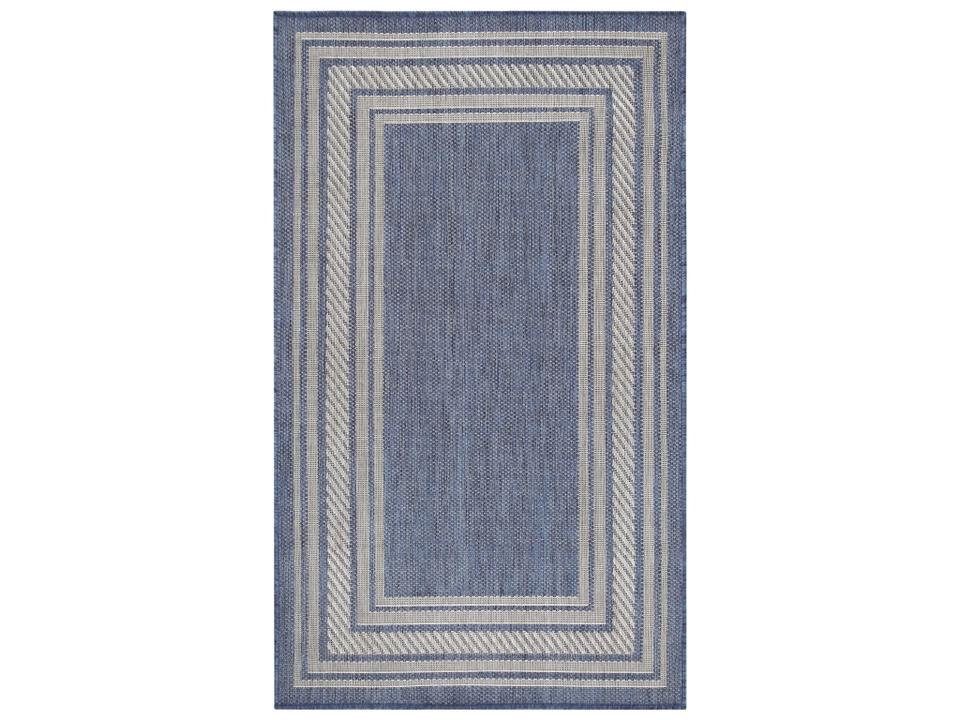 Horizon Bordered Indoor Outdoor Area Rug