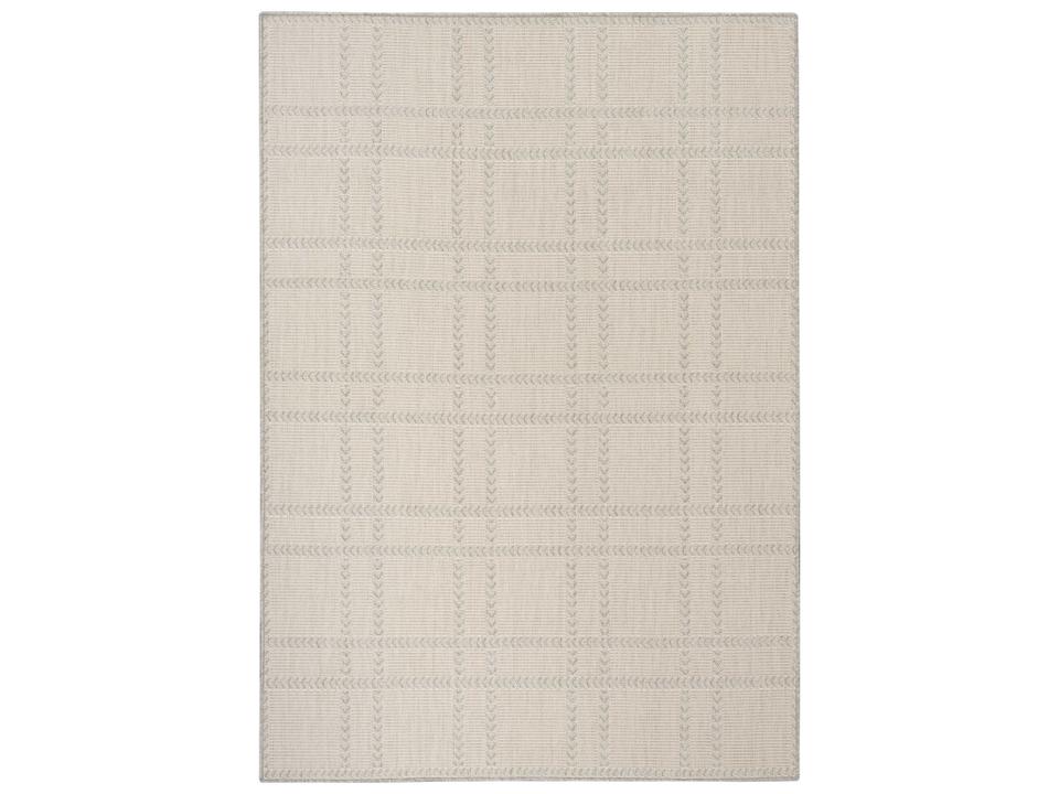 Horizon Geometric Indoor Outdoor Area Rug in Grey