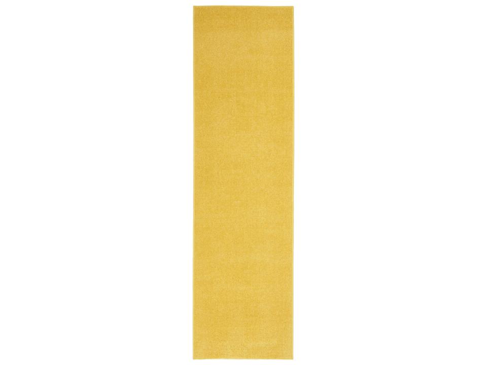 Essentials Indoor Outdoor Yellow Polypropylene Runner Rug 2 ft 2 in x 7 ft 6 in