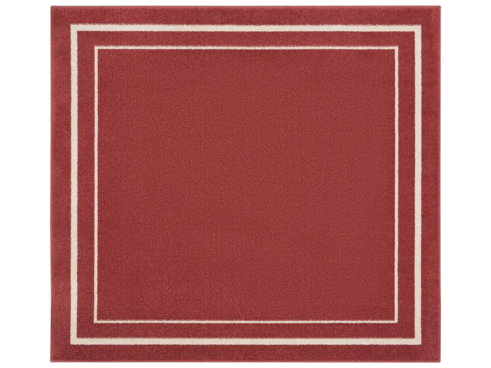 Essentials NRE02 Brick Ivory 5x5 Square Indoor Outdoor Area Rug