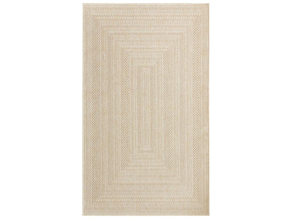 Tulum TLM04 Cream Indoor Outdoor Geometric Area Rug