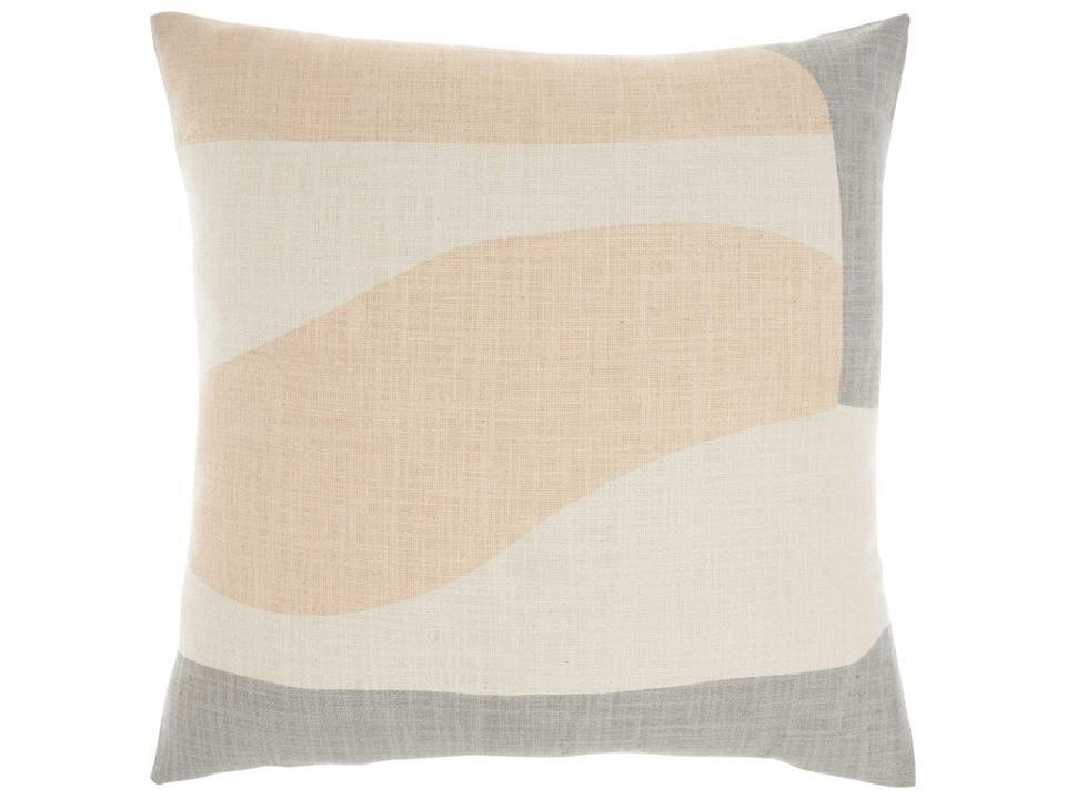 Life Styles Multicolor Square Throw Pillow with Braided Ropes
