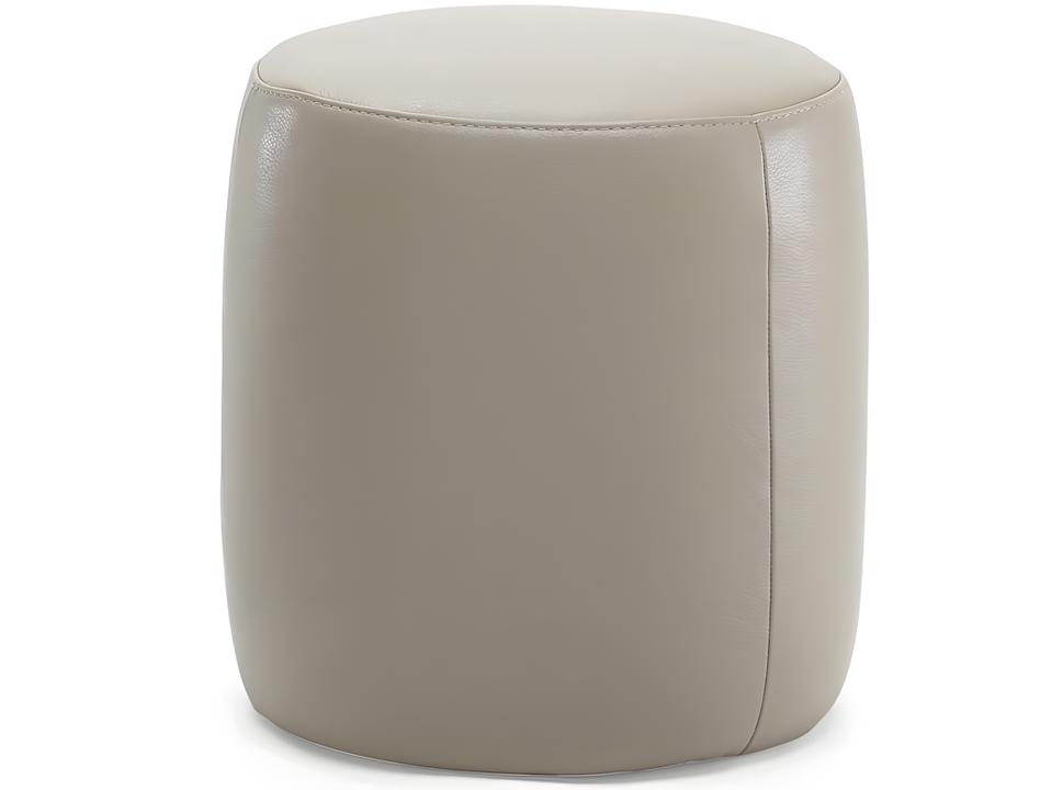 Gaia Small Round Upholstered Ottoman