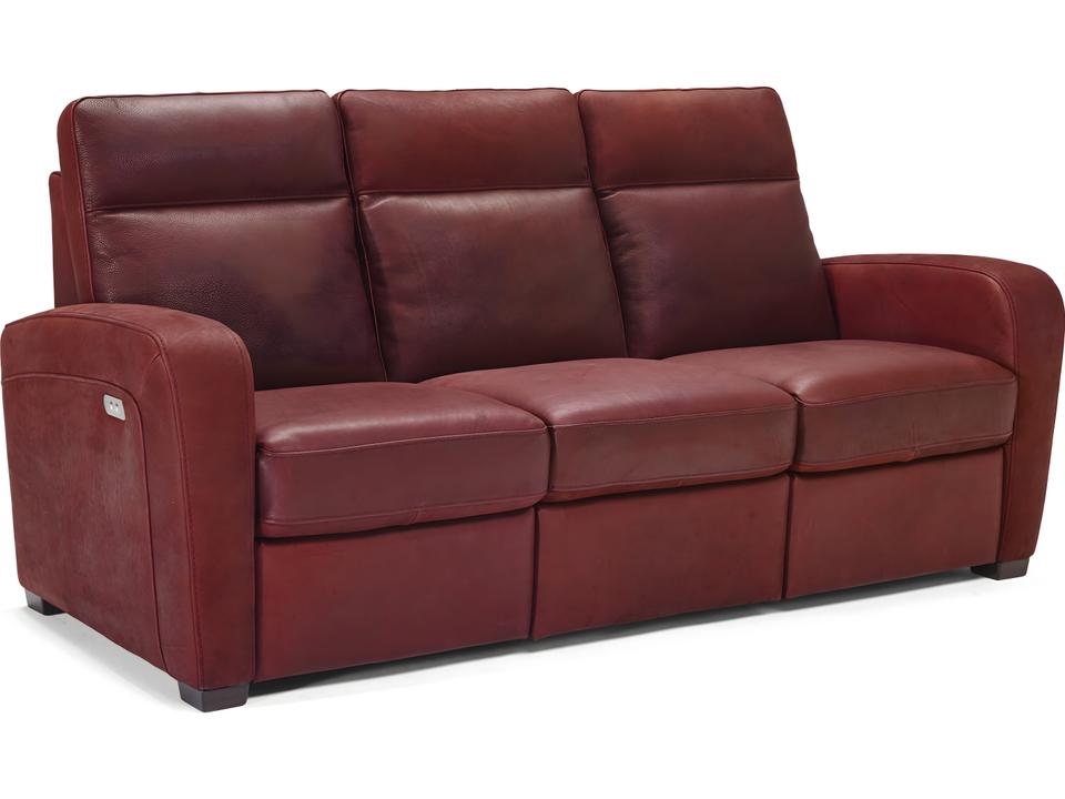 Natuzzi Editions Accoglienza Power Reclining Sofa — Italian