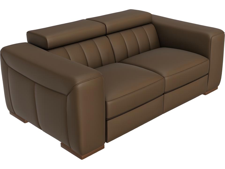 Natuzzi Editions Accoglienza Power Reclining Sofa — Italian