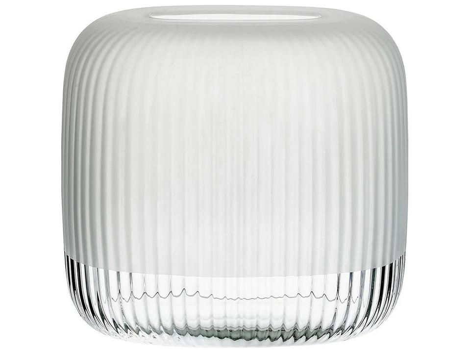 Omnia Bey Medium Half Vase in Clear Lead-Free Crystal