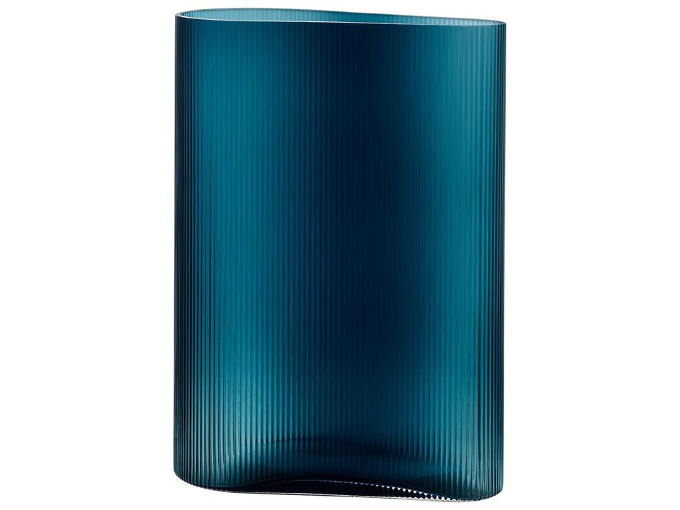 Mist Tall Vase in Petroleum Green