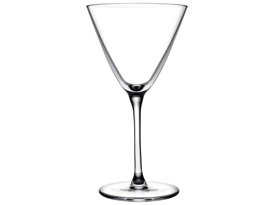 Bar Giani Clear Martini Glass Set of 2 for Cocktails