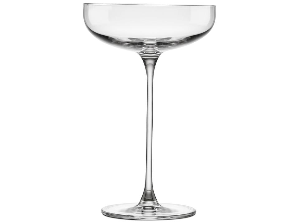 Savage Clear Coupe Glass Set of 2