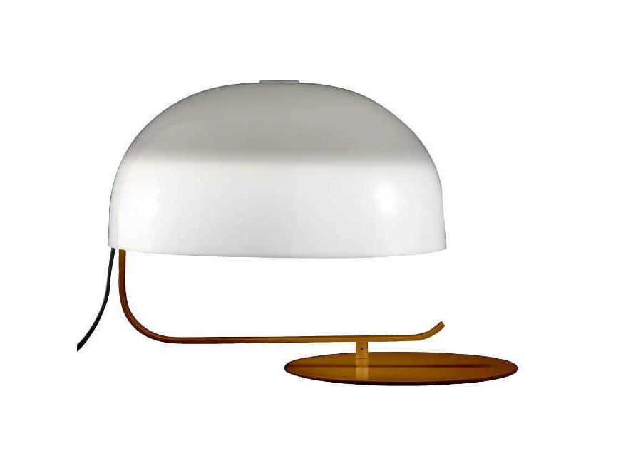 Zanuso 275 Table Lamp with Adjustable Opal PMMA Diffuser in Nut Brown