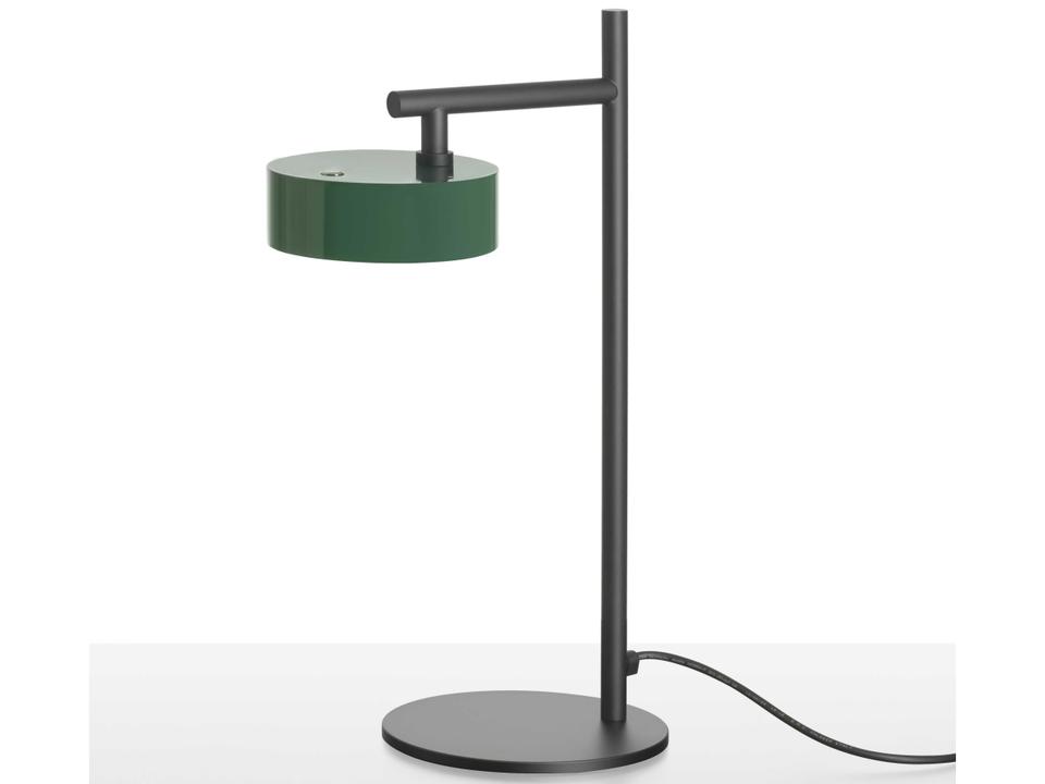 Berlin 1-Light Outdoor Table Lamp in British Green