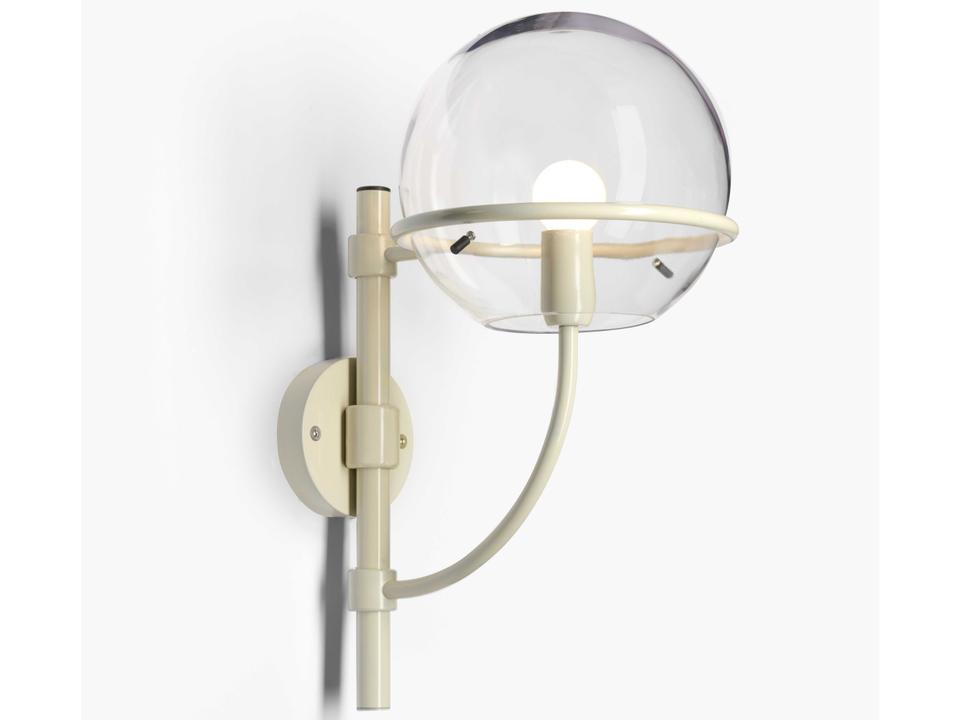 Lyndon 1-Light Outdoor Wall Light in Ivory