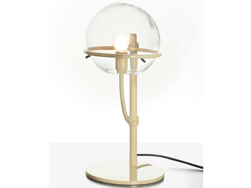 Lyndon 1-Light Outdoor Table Lamp in Ivory