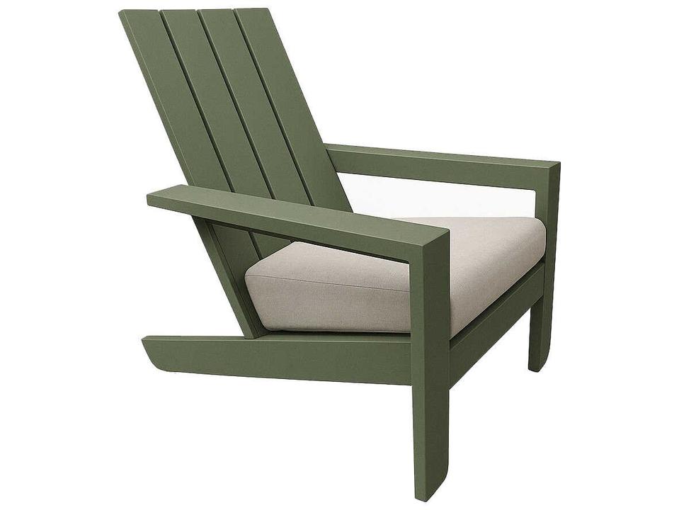 Siena Aluminum Cushion Adirondack Chair