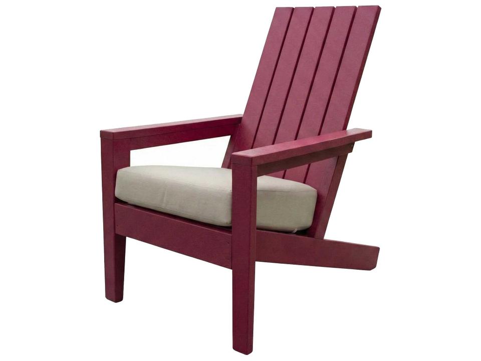 Siena Aluminum Cushion Adirondack Chair