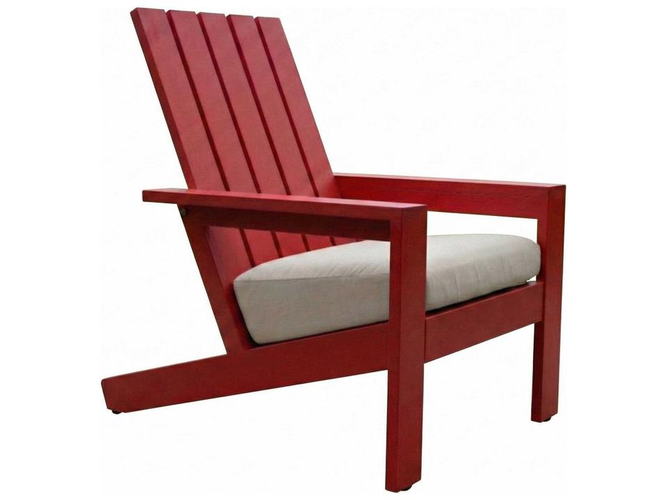 Siena Aluminum Cushion Adirondack Chair