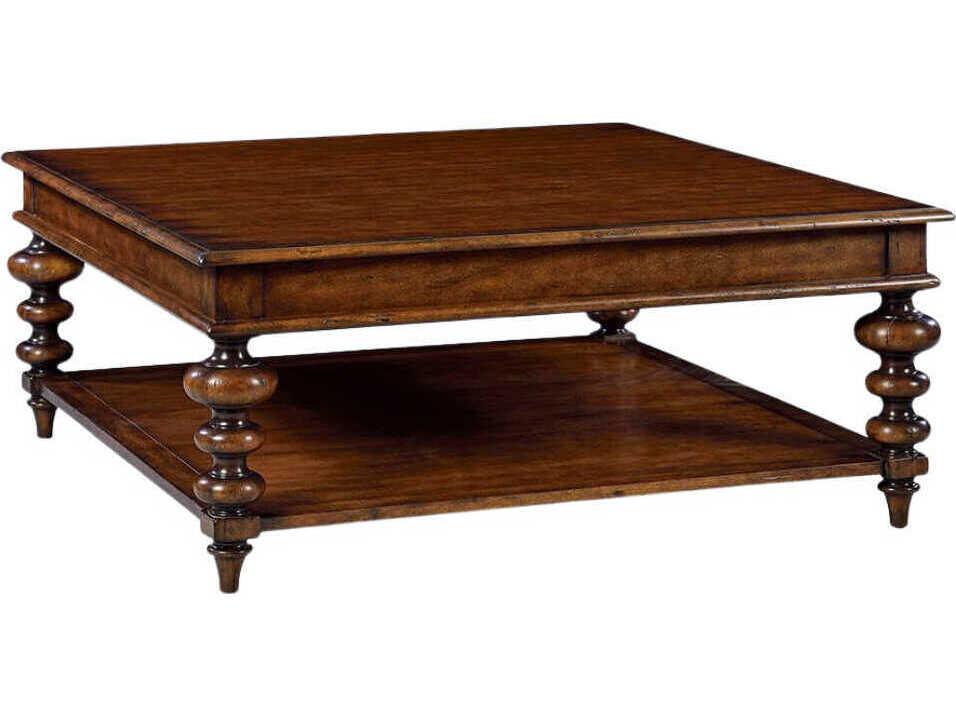 Tempe Square Wood Country Coffee Table