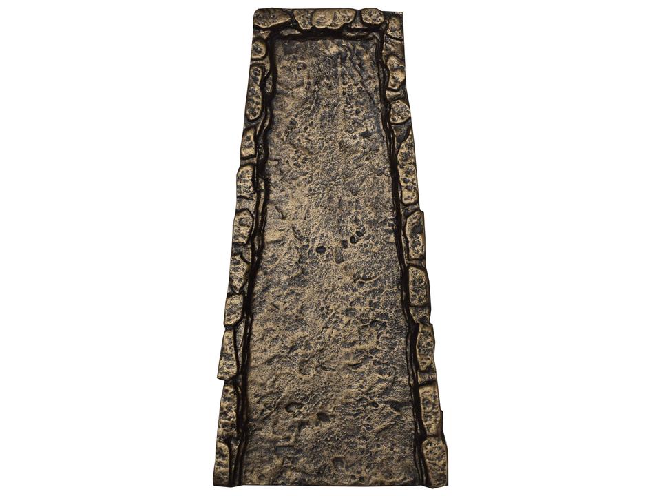 Bronze Slate Stone Rock Cast Aluminum 24-Inch Splash Block