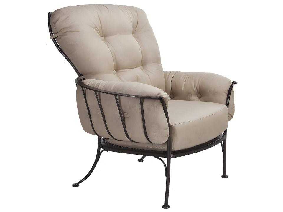 Monterra Wrought Iron Club Chair