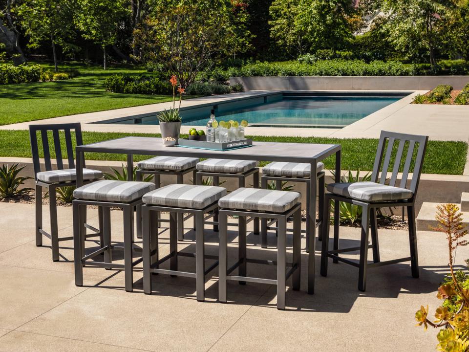 Aris Aluminum Counter Set