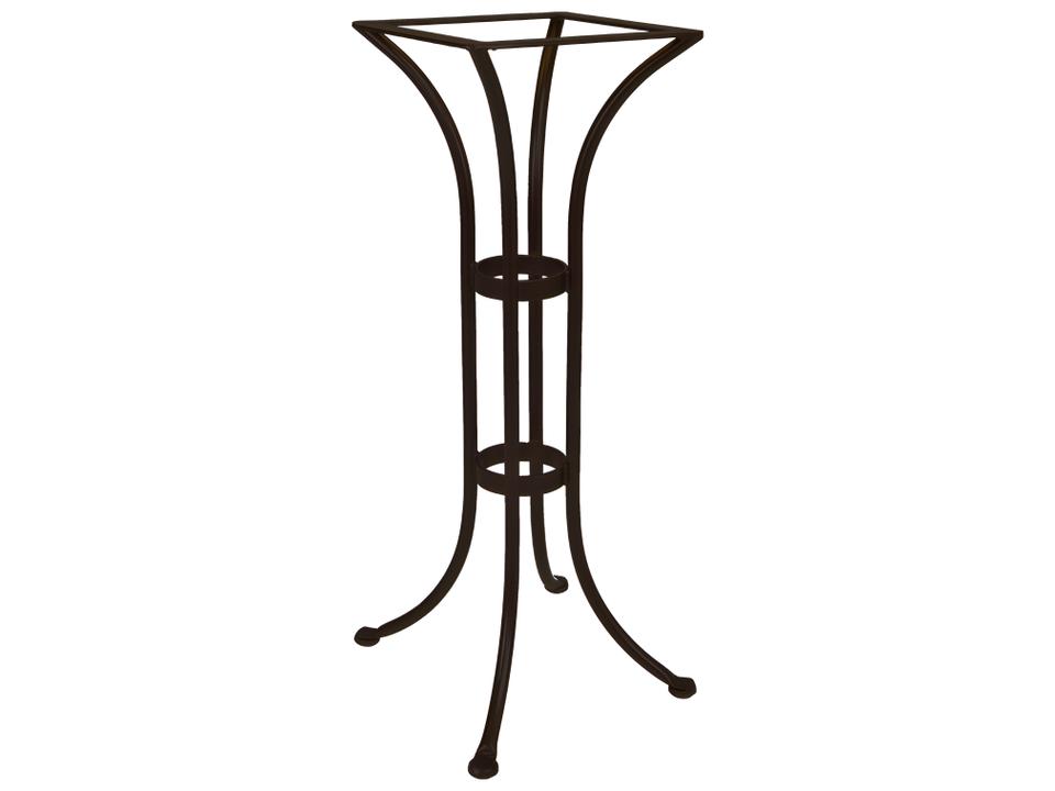 Wrought Iron Round Bar Table Base
