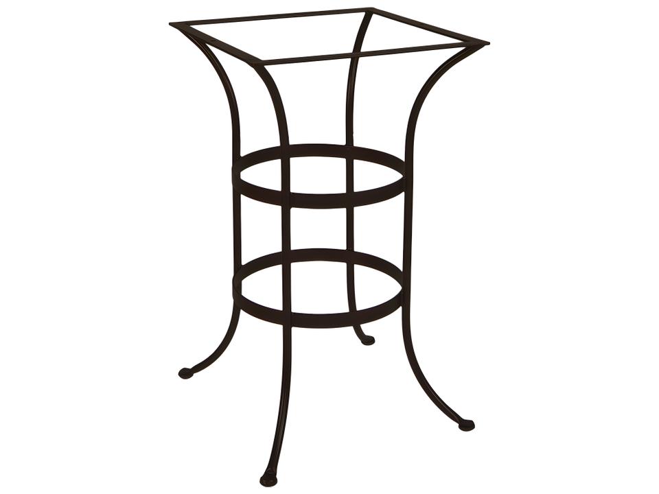 Wrought Iron Square Bar Table Base