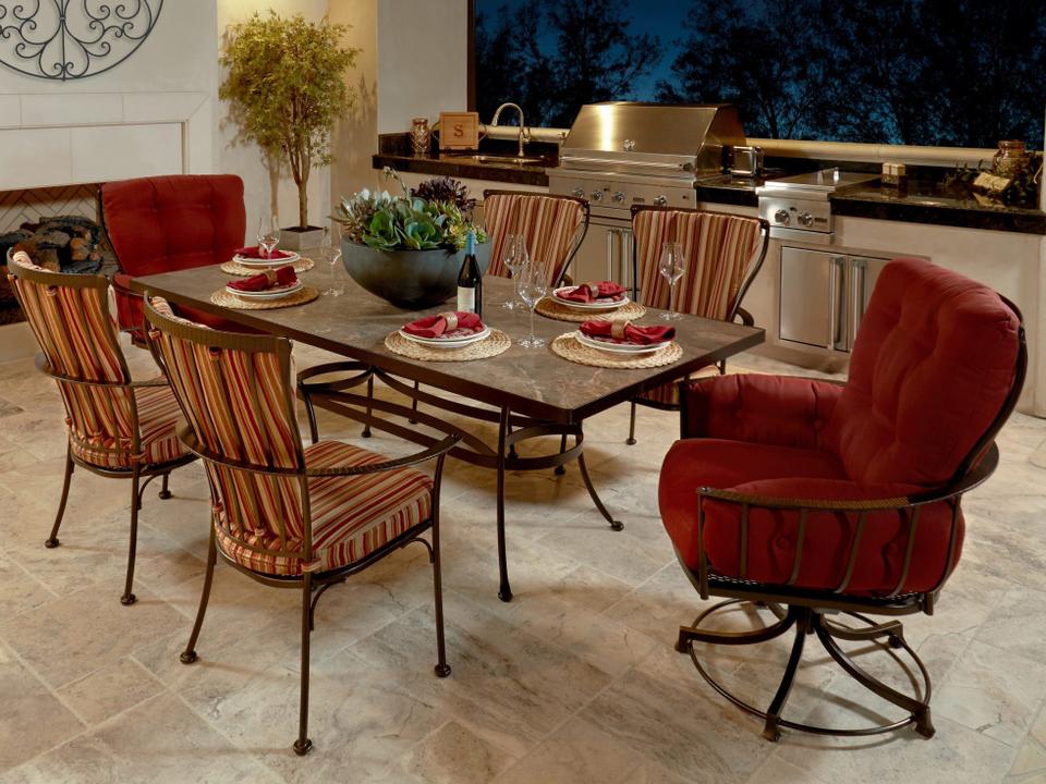 Monterra Wrought Iron Dinning Set