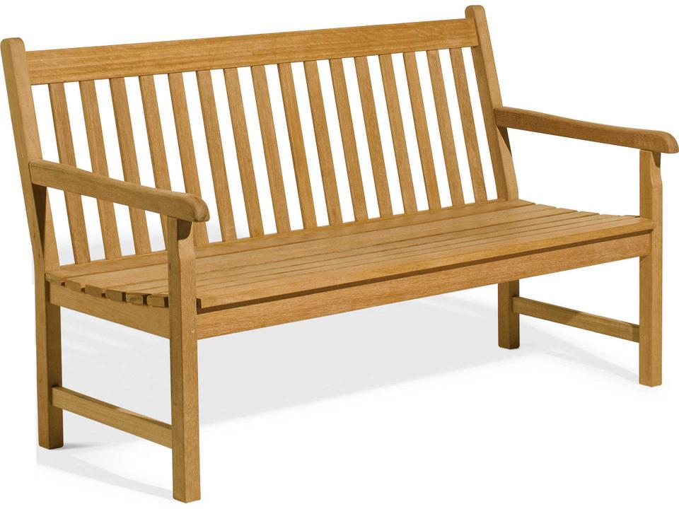 Classic Teak Natural Outdoor Patio Bench