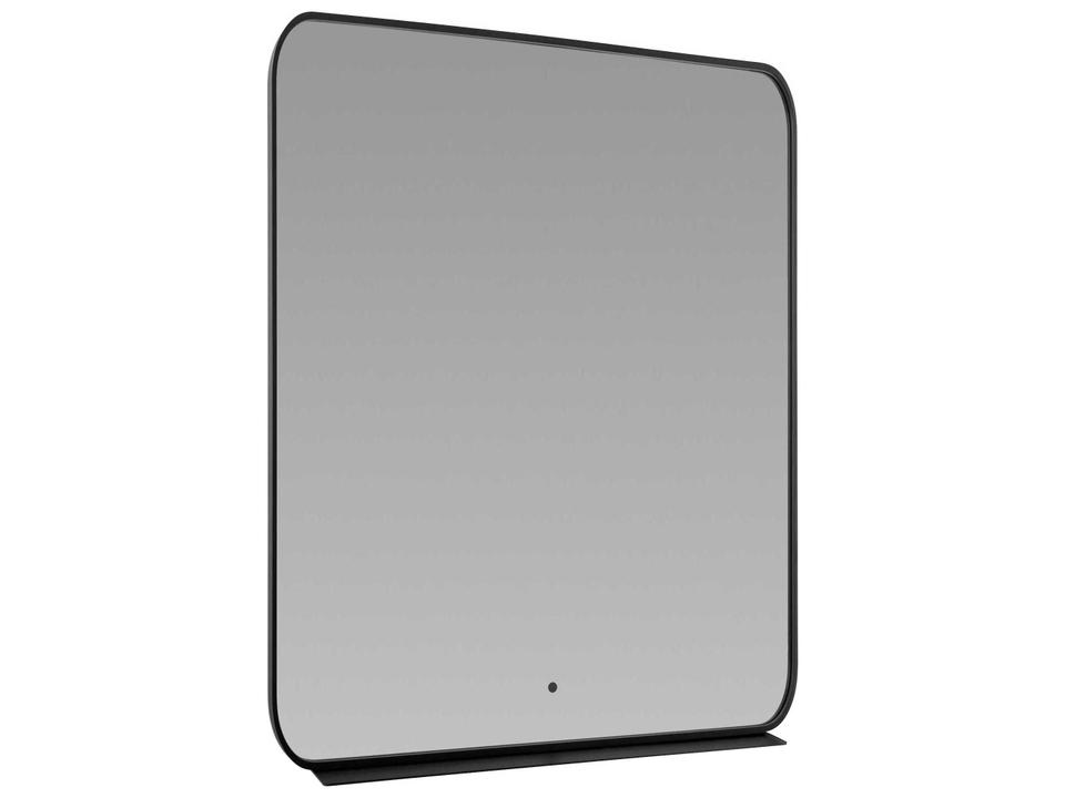Avior Black Rectangular Wall Mirror