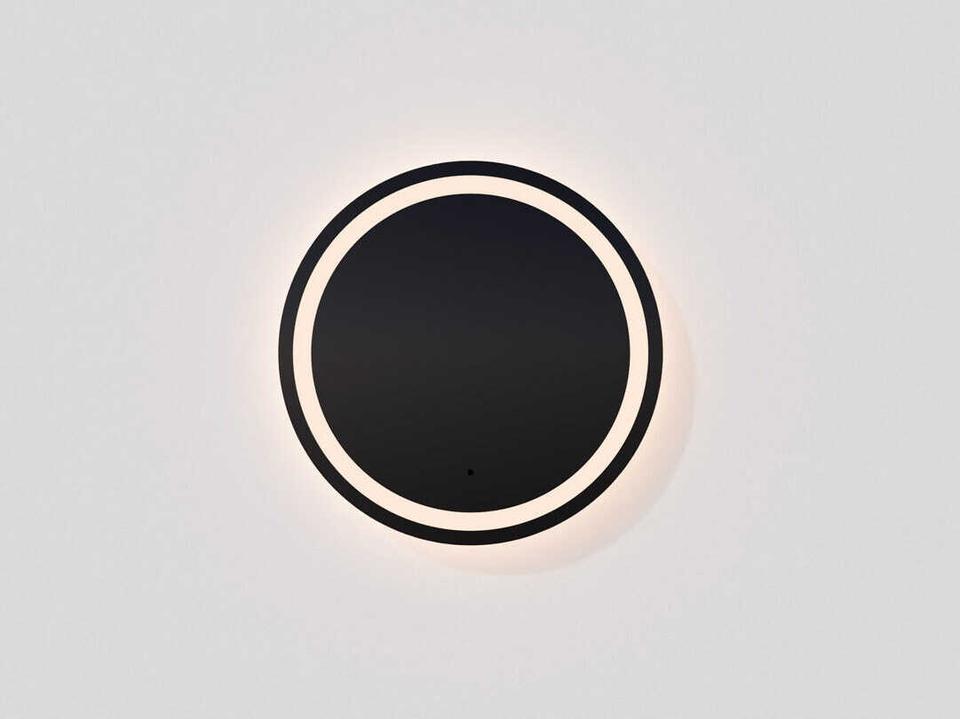 Spectrum 42-Inch Round LED Wall Mirror with Tunable CCT and 360-Degree Backlighting