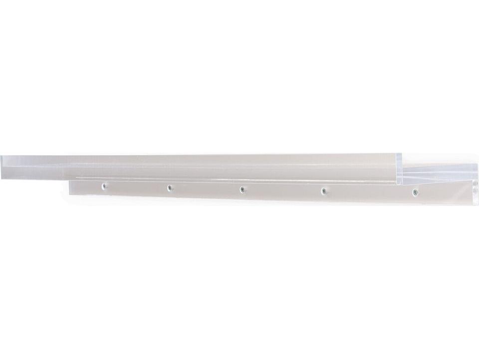 Delano 36-Inch Lucite Wall Shelf