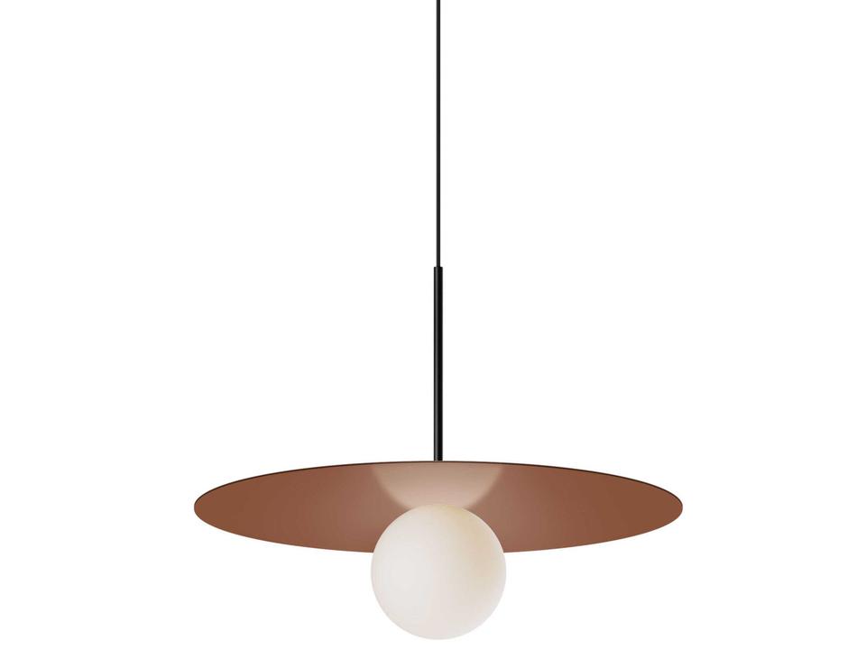 Bola Disc Chrome Globe Pendant
