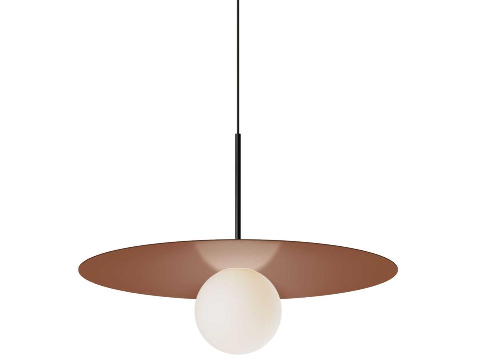 Bola Disc Chrome Globe Pendant