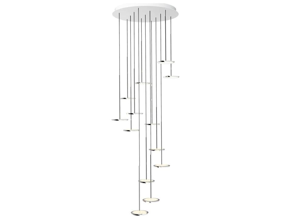 Sky Solo 5-Light Chrome Linear Chandelier