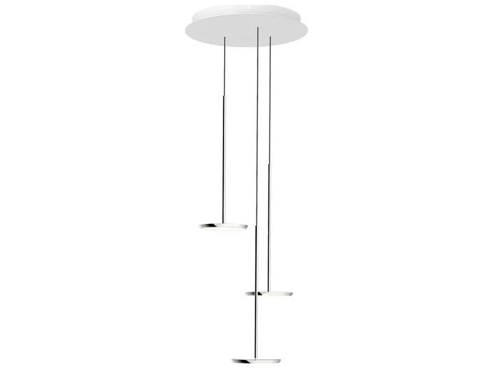 Sky Solo 3-Light Chrome Linear Chandelier