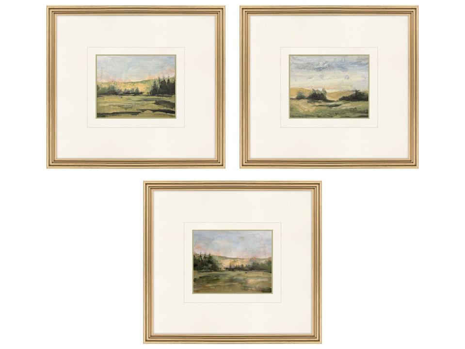 Verde Vista I Painting Set of 3