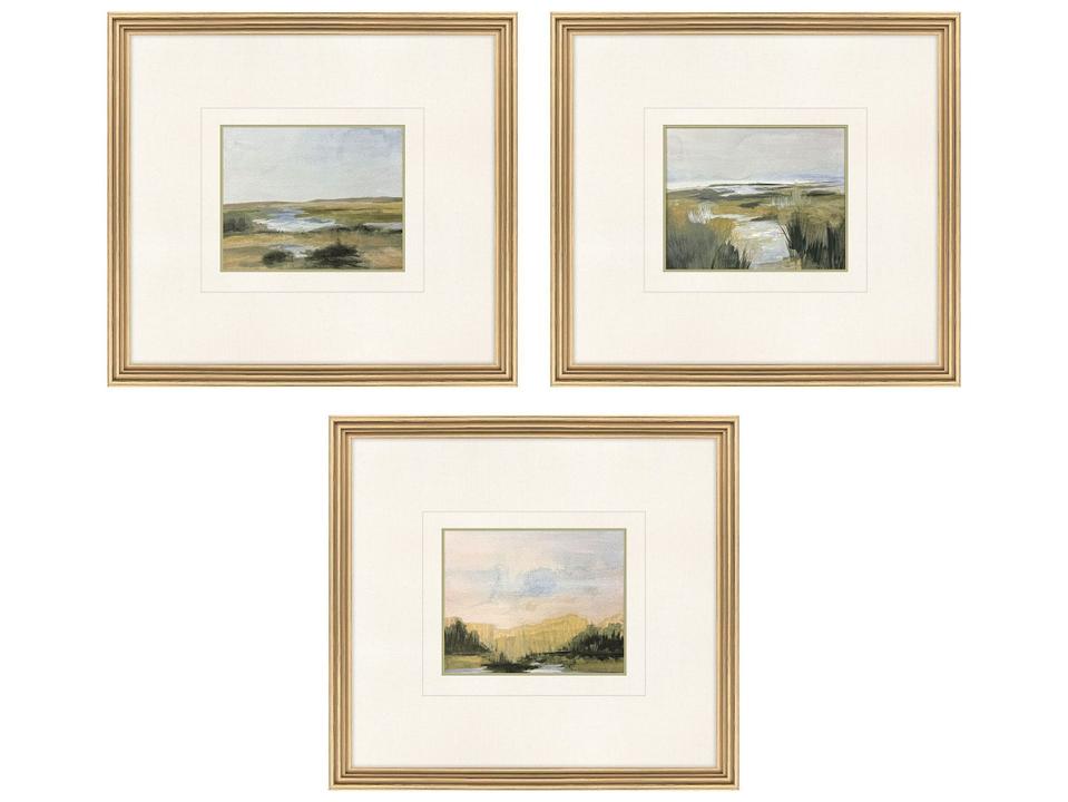 Verde Vista II Painting Set of 3