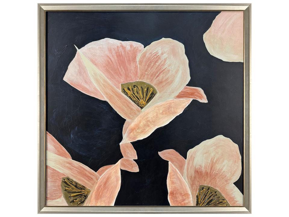 Poppy Perfection I Square Framed Wall Art by Adamson-Ray